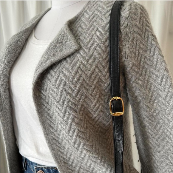 Grey Jones New York Signature wool blend cardigan size Large. - Picture 5 of 8